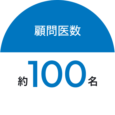 顧問医数 約100名