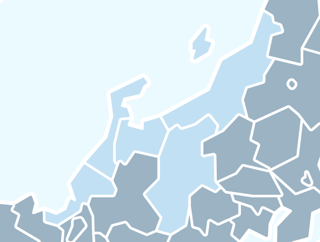 東方地方地図