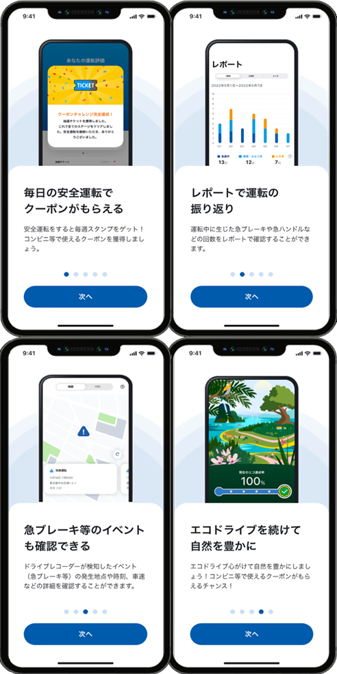 ドライブレコーダーアプリ