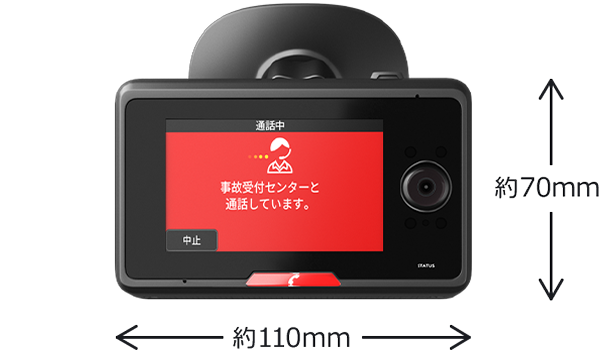 2カメラ一体型ドラレコ