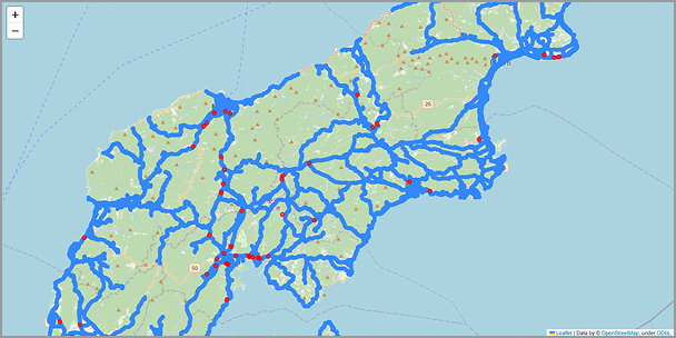 能登半島地震の際の地割れ地点マップ2