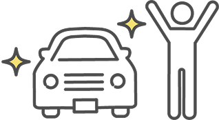 事故時の帰宅にかかる代替交通費用も補償