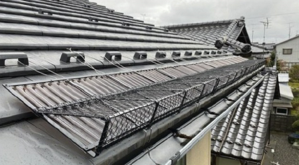 屋根雪止め1