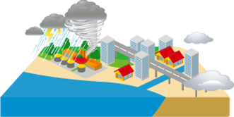 竜巻 集中豪雨 災害への対応 あしたの笑顔のために 東京海上日動火災保険